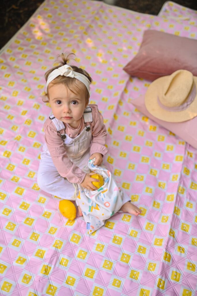 Picknickdecke Pink Chess - imagen 4