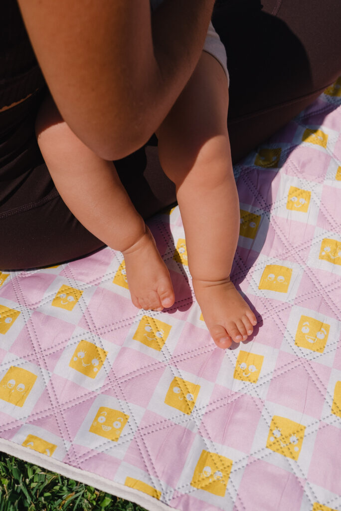 Picknickdecke Pink Chess - imagen 7