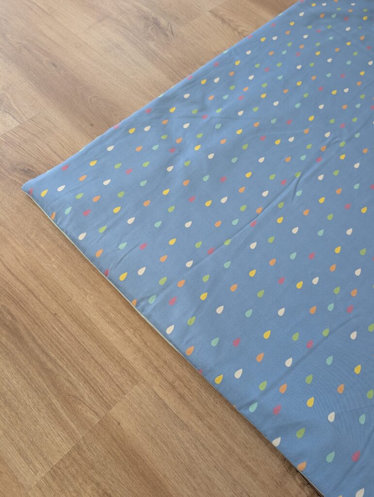Colchoneta de juego infantil 135x100cm Raindrops - imagen 5