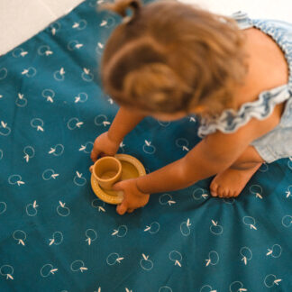 Colchoneta de juego infantil 135x100cm Apples