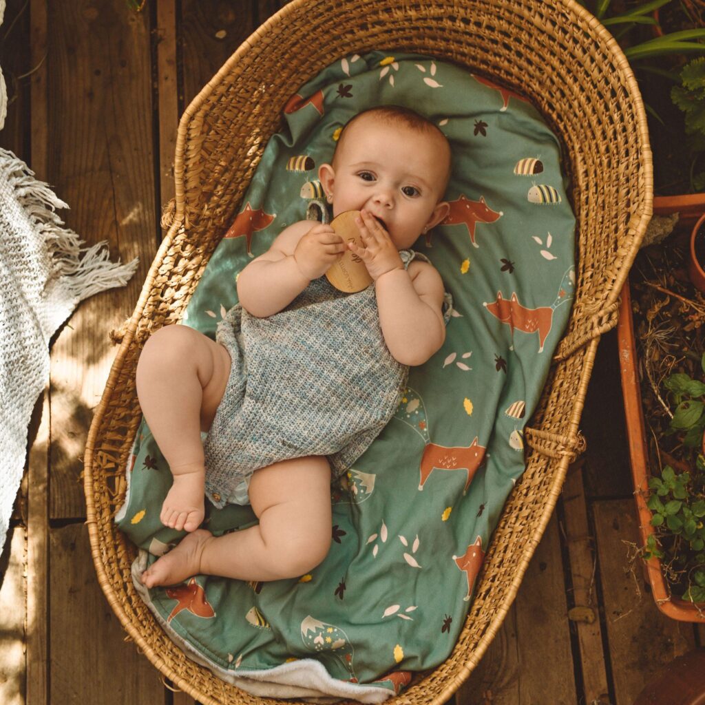 93 × 58 cm Fox baby fleece blanket - imagen 2