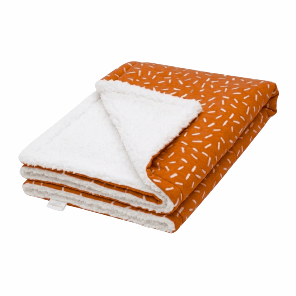 Copertina in pile per neonati 93 × 58 cm Crazy Stripes - imagen 1